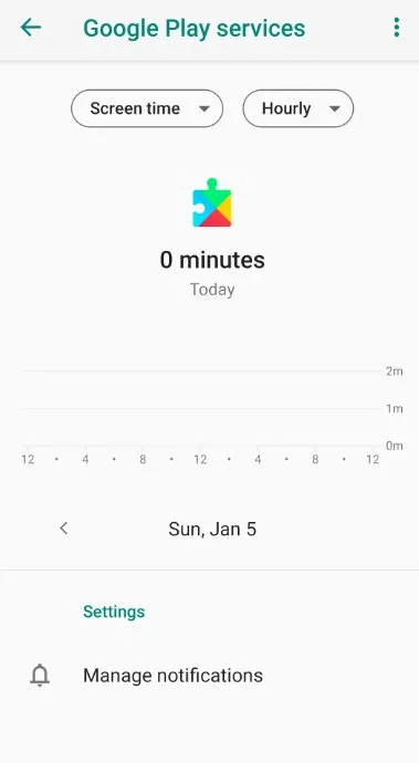 Google Play services screenshot 3