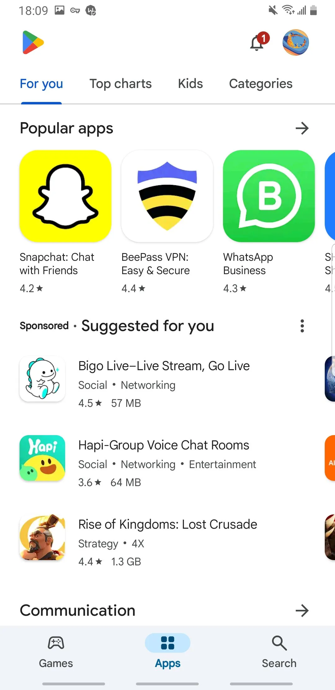 Google Play Store screenshot 1