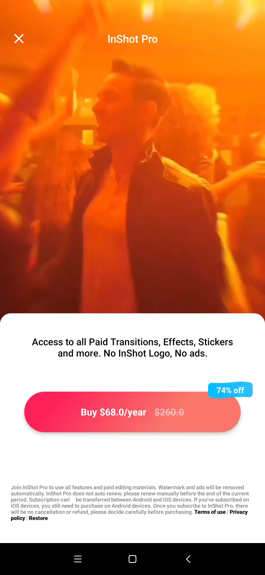 InShot Editor screenshot 4
