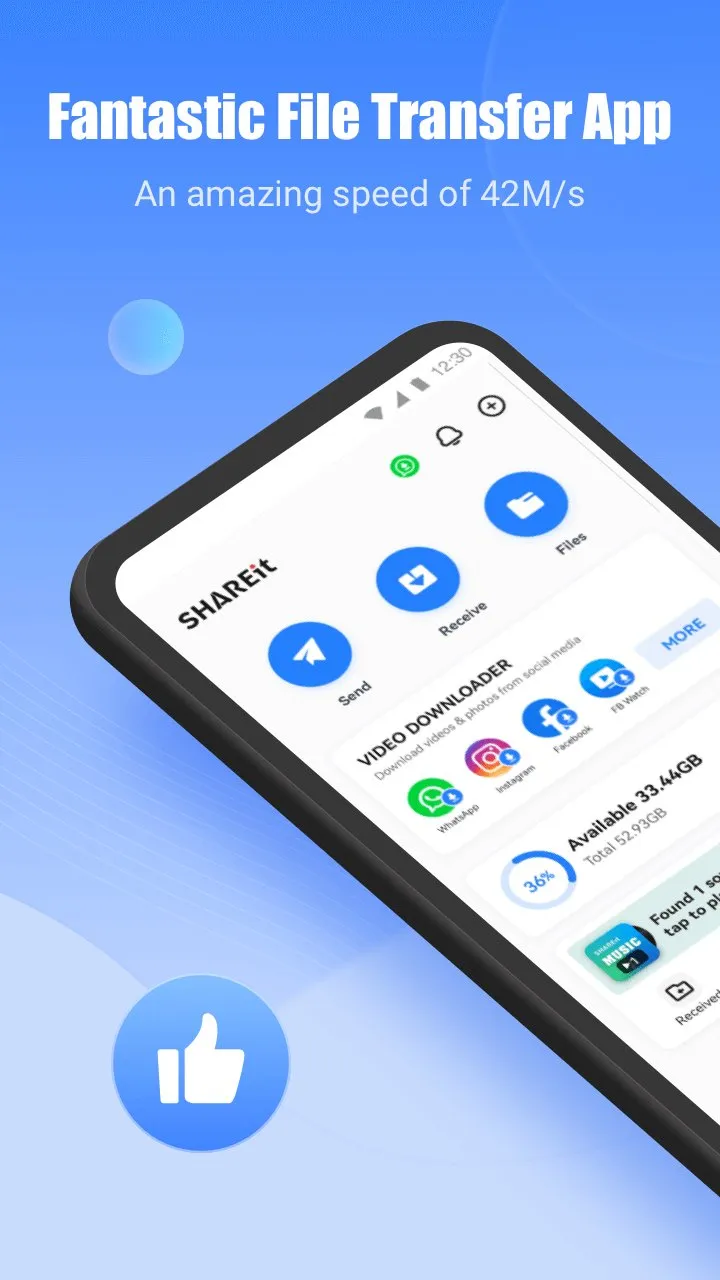 SHAREit: Transfer, Share Files screenshot 1