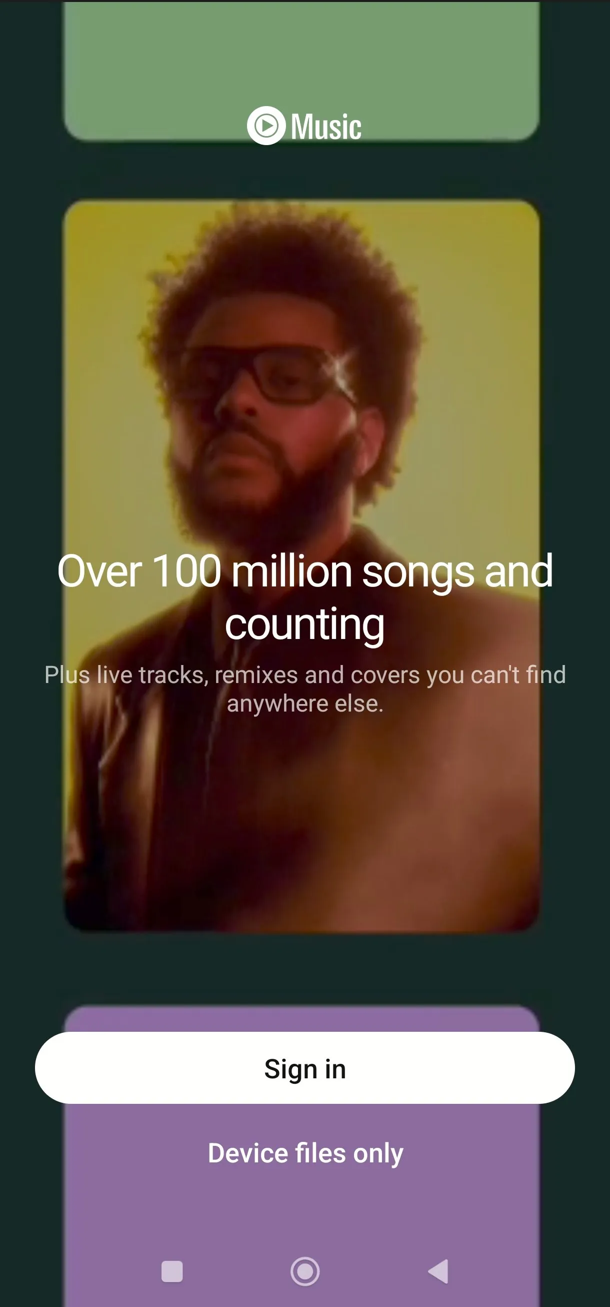 YouTube Music screenshot 1